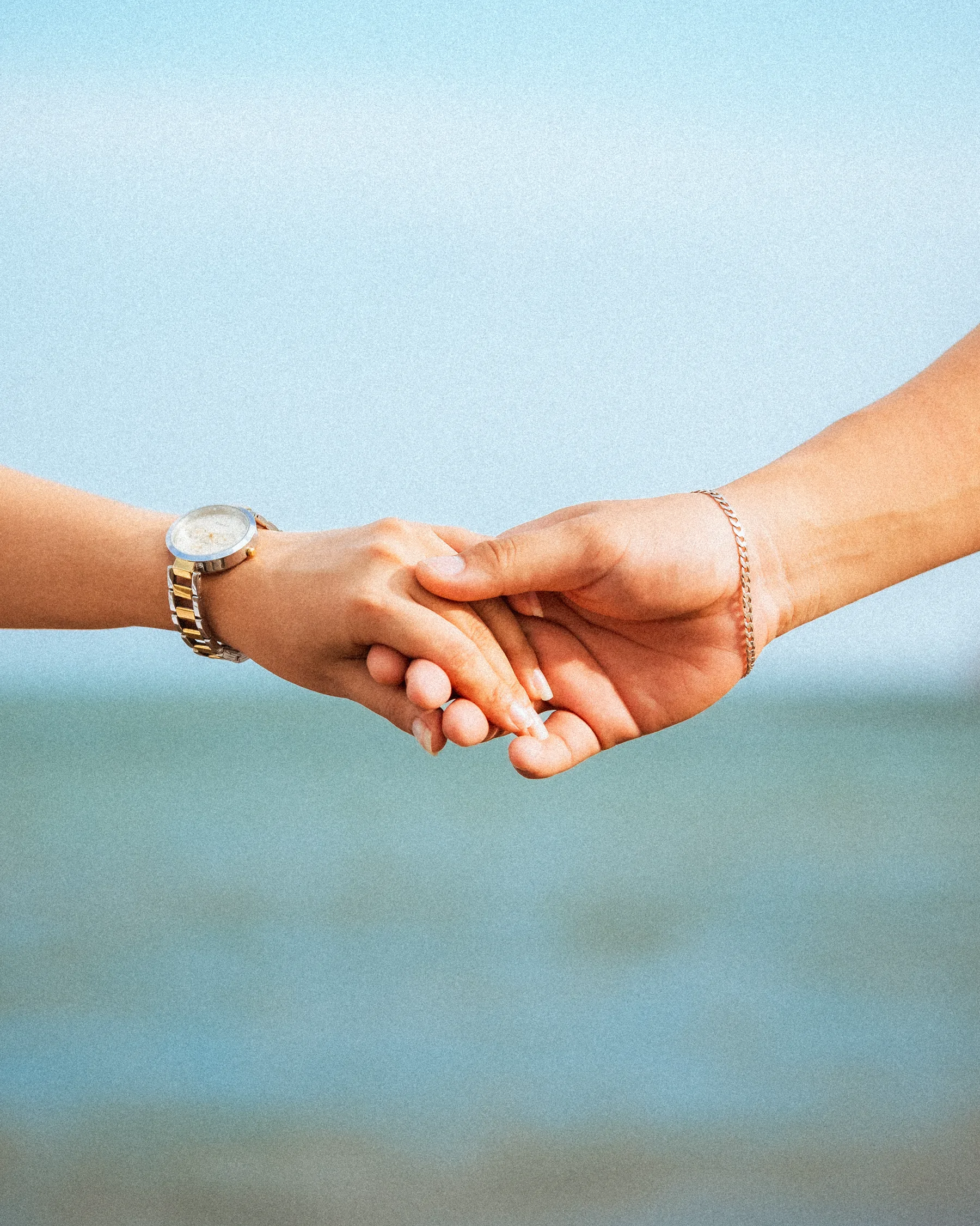 Intimate prenup portrait of a couple